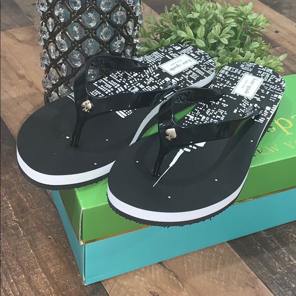 1 LEFT!! Kate Spade sandals Milli flip flops 6 - Picture 5 of 7